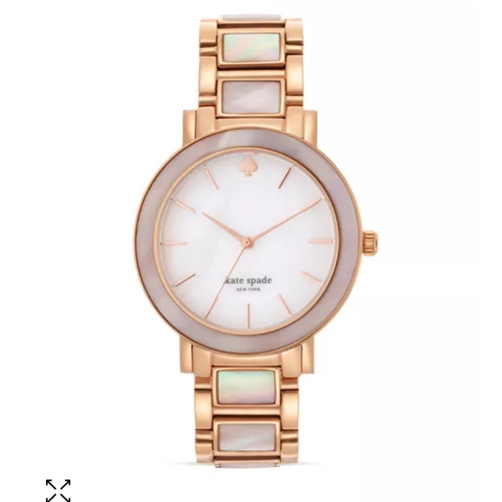 Kate Spade rose gold and mother of pearl watch - Picture 7 of 8